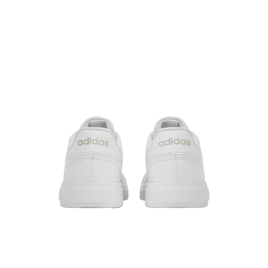 adidas Кроссовки Grand Court Lace-Up K White Grey Kids Cloud-White Grey-One FZ6158