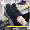 Women Casual Running Shoes Mesh Breathable Knit Sneakers Ladies Ultra Lightweight Sports Shoes Comfortable Flat Walking Athletic Shoes Plus Size