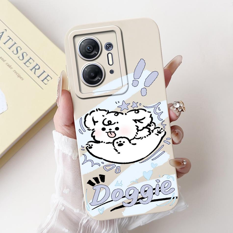 For Infinix Hot 30 5G Cute Panda Rabbit Cartoon Phone Case For Infinix Hot30 5G X6832 Soft Silicone Shockproof Cases