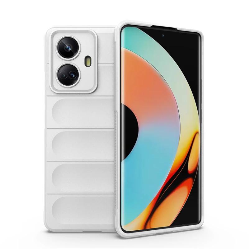 Чехол для OPPO Realme 10 Pro Plus 5G, задняя крышка, чехол для телефона, жидкий силикон, противоударные чехлы, защитный чехол Funda Coque