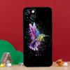Чехол Колибри для iPhone 15 12 14 Pro Max 11 13 Mini Plus XR X XS Max Задняя крышка телефона