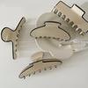 Simple Acrylic Elegant Hairpin Headwear Hair Clip Hair Claw Crab Clamps
