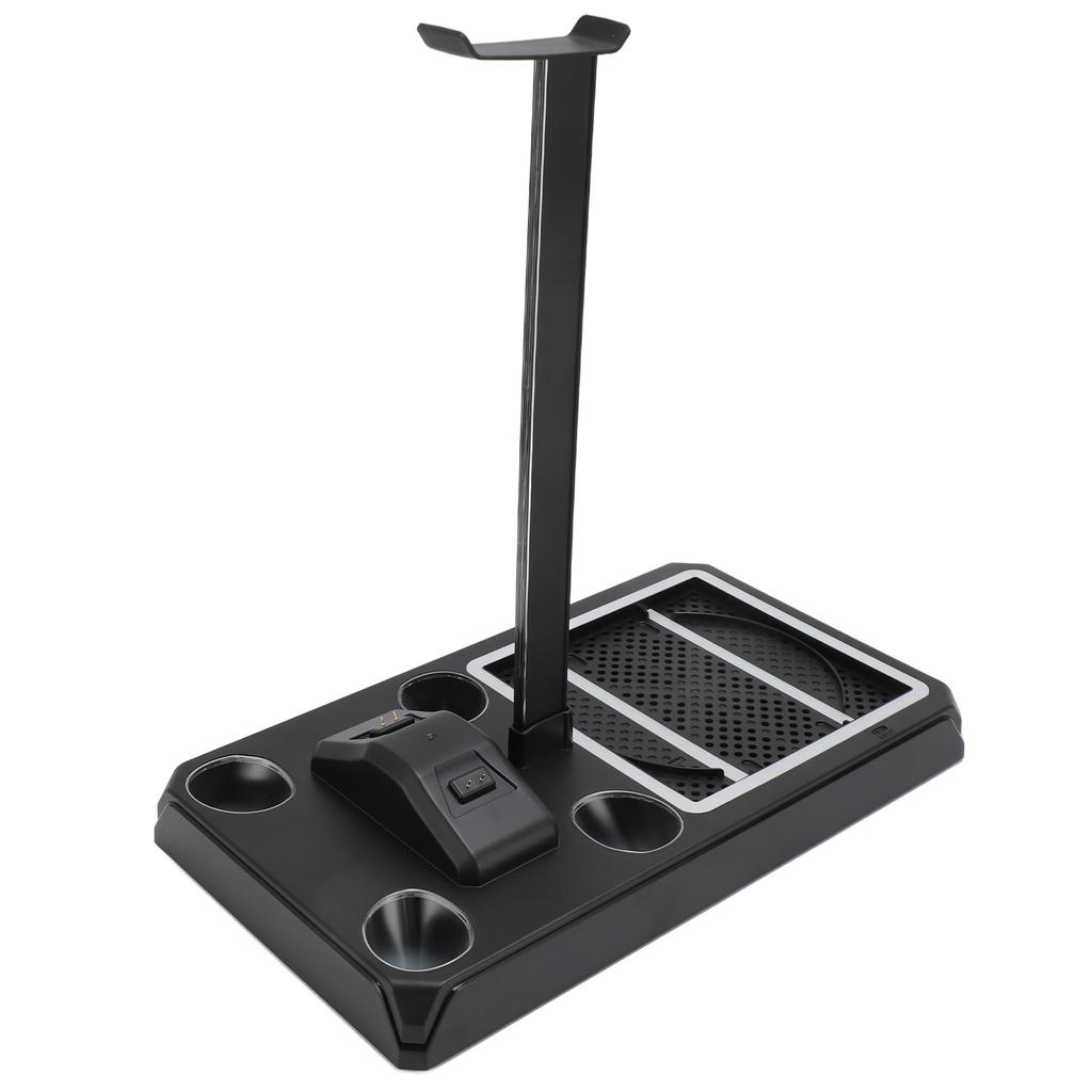 Охлаждающая подставка для консоли, зарядное устройство для двух контроллеров, RGB-подсветка, охлаждающая станция для игровой консоли с 12 картами