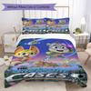 The Creature Cases Pattern Bedding,Quilt Set Quilt Cover Pillowcase Home Birthday Gift (1*duvet cover+2*pillowcase,without core)SSJT0917115
