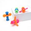 Детский красочный АБС-пластик, 4 шт., игрушка с винтами, вращающиеся пеналы с винтами, сенсорные игрушки-антистресс для детей с аутизмом, подарки