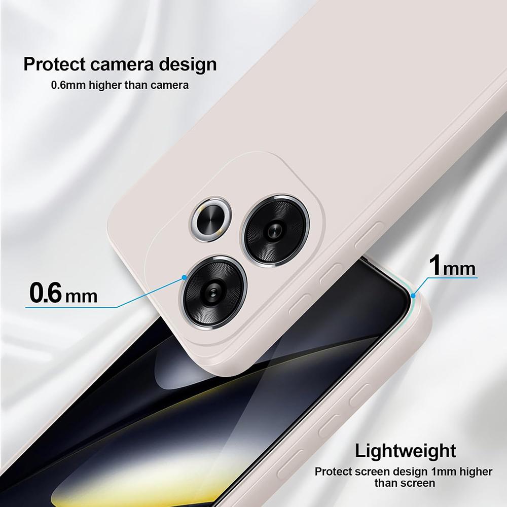 Роскошный квадратный силиконовый мягкий чехол для Xiaomi POCO F6 X6 F5 X5 F4 X4 F3 X3 Pro 5G Candy Color Matte Cover Противоударный тонкий чехол