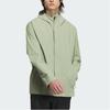 Adidas Wuji Rain Woven Hooded Jacket, Waterproof, Windproof, Breathable Men Jackets Tent-Green JI8697