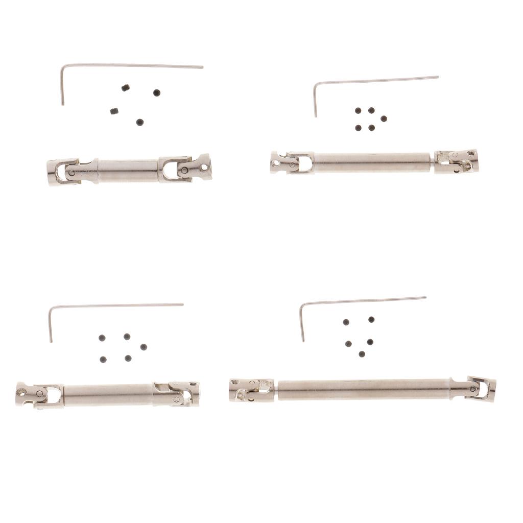 4x3mm Metal Steel Universal Joint Drive Shaft For RC Crawler Car