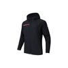 Training Series Solid Color Zip-Up Hooded Sports Jacket Men Jackets Black 152417614-3