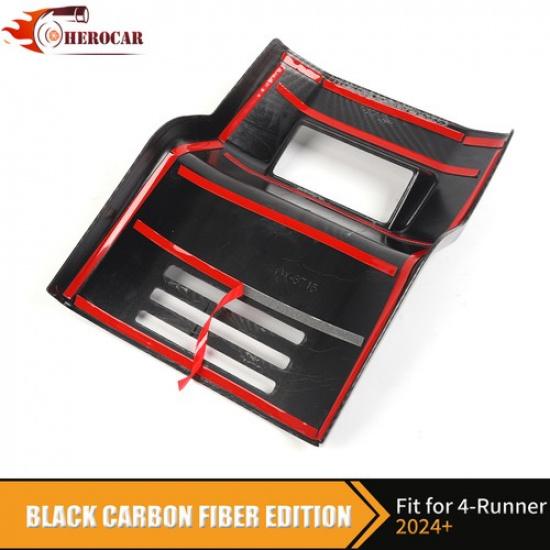 Carbon Fiber Rear AC Air Vent Outlet Cover For 2025 4Runner Tacoma 24+ Interior