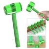 Solid Rubber Mallets With ABS Handle Suitable For Tile Flooring Furniture Glass Installation None Sparking Striking Tool