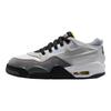 Air Jordan 4 RM Premium GS Motorsports Детские кроссовки Белый Черный Дымчато-серый IB8051-100