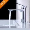 VGX Bathroom Faucets Basin Mixer Sink Faucet Gourmet Washbasin Taps Water Tap Hot Cold Tapware Crane Round Brass Chrome Black