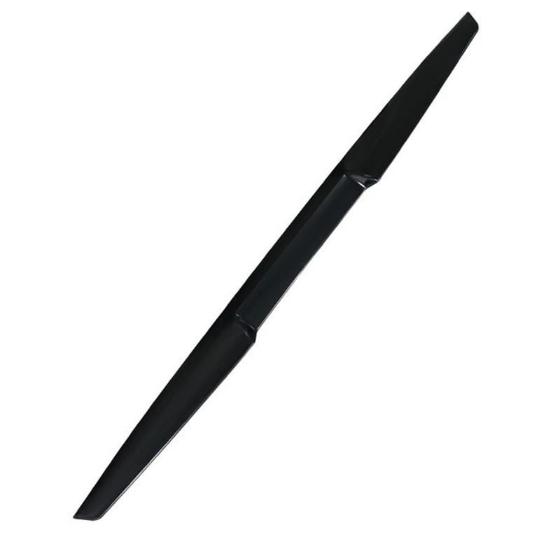 Универсальный автомобильный черный гоночный задний багажник, хвостовые спойлеры, губы, крыло, ТПУ, мягкий воздушный дефлектор, спойлер, украшение автомобиля, модифицировано