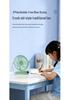 Transparent USB Electric Desktop Fan: Portable, Silent, Ideal for Offices and Dormitories