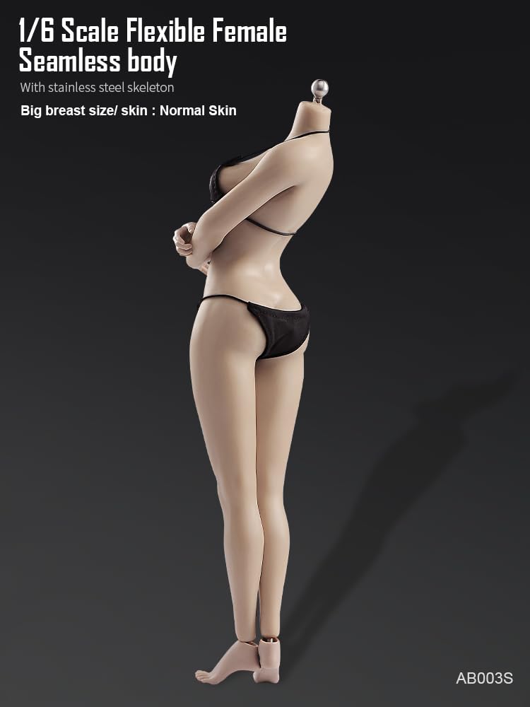 Игрушки Хобби масштабная фигурка ANT AB003S нормальная кожа супер гибкое бесшовное тело большой бюст без одежды женское тело и [TOYBARJAPAN] 1/6