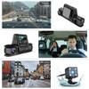 3 Camera Lens Car DVR 3-Channel Dash Cam HD 1080P Dash Camera Dual Lens Dashcam Video Recorder 24H Parking Monitoring Dashcam