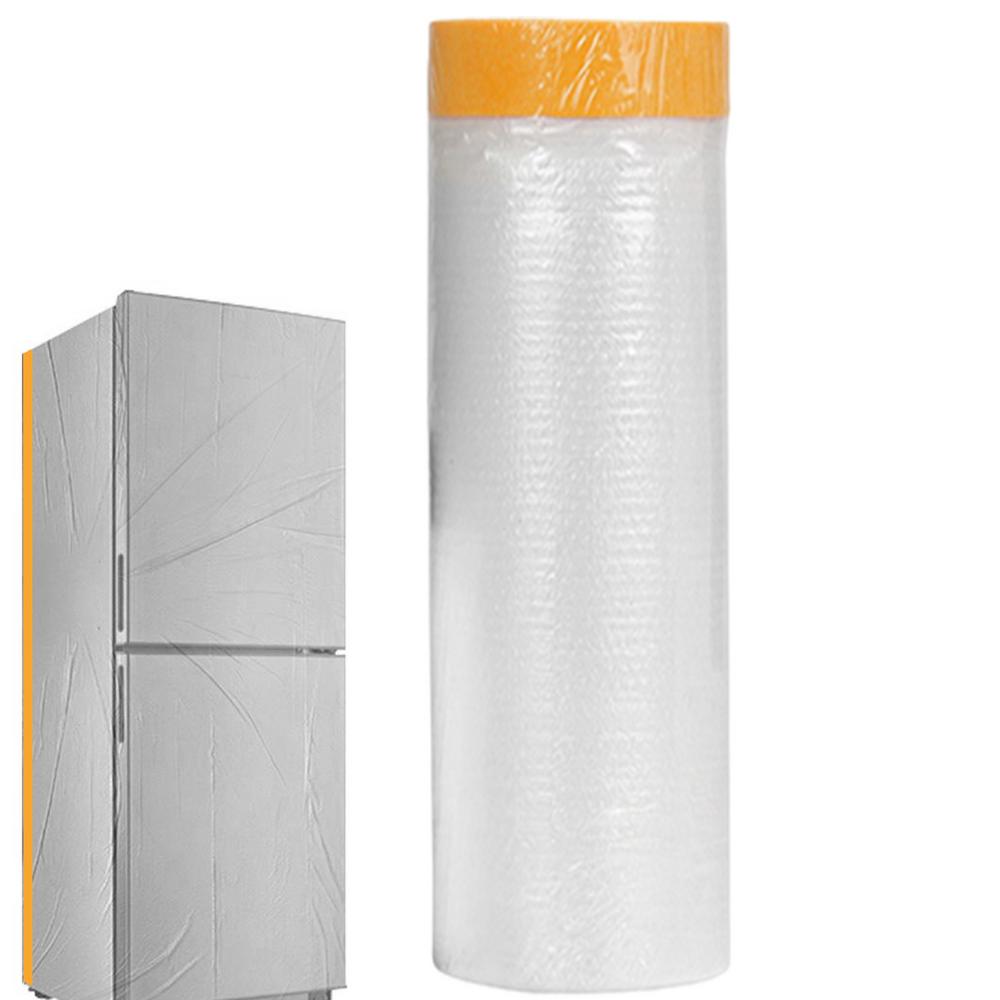 Защитная пленка для покраски, предварительно проклеенная на стену, мебельная пленка для покраски, водонепроницаемая, автомобильная защитная пленка для покраски, рулон для
