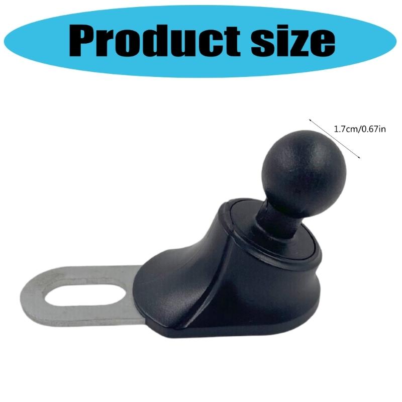 360° Вращающийся Мотоциклетный Держатель Телефона Стойка 17 мм Удлиненная Конструкция Антикоррозийный Для Ежедневных Поездок Улучшение Видимости