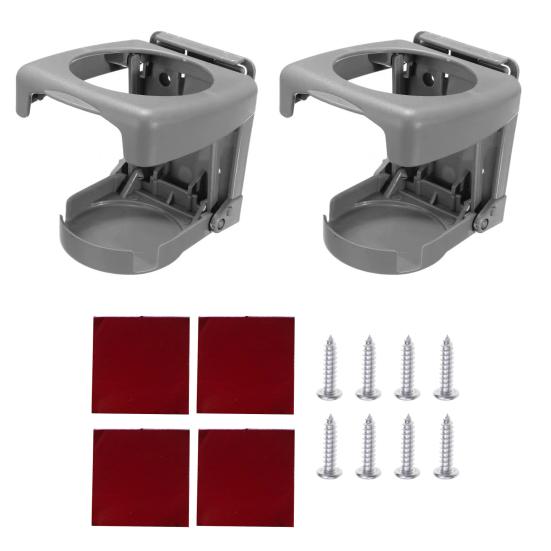 2 шт. складной держатель для напитков, консоль, держатель для бутылок, автомобильный держатель для легковых автомобилей, грузовиков, автофургонов, фургонов, лодок, дорожных автомобильных аксессуаров