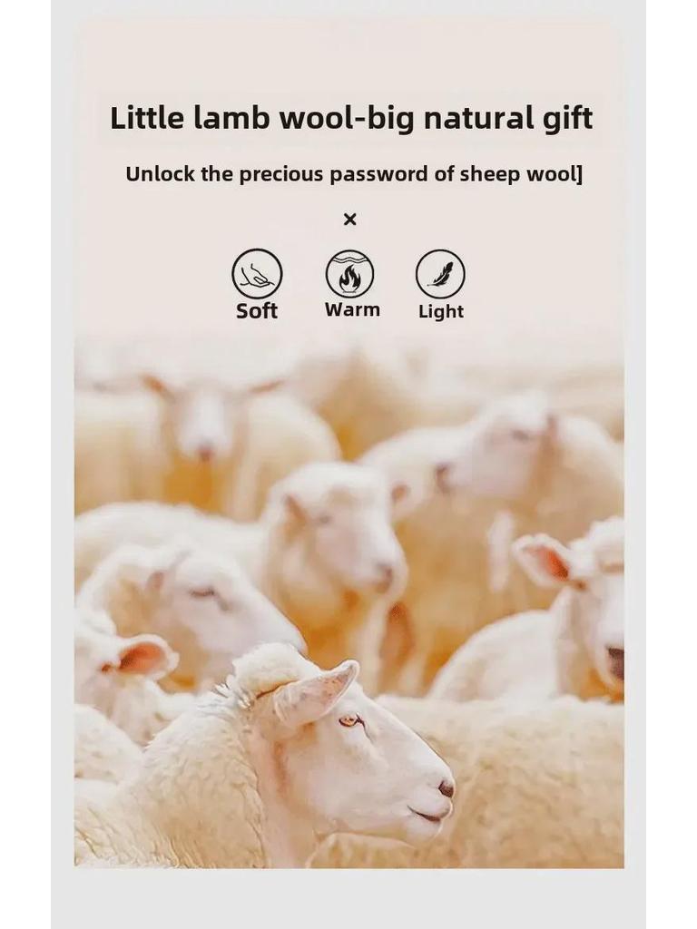 2024 Autumn/Winter Korean Knitted Wool Scarf - Women's Warm, Thick, Embroidered Design