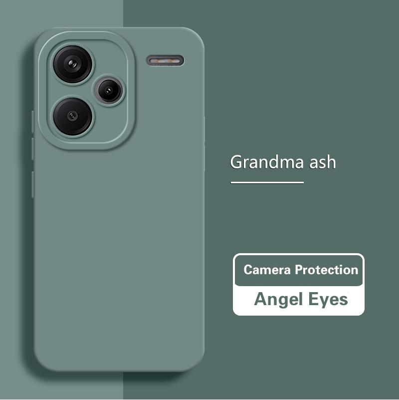 Чехол для телефона Xiaomi Redmi Note 13 13R 12 12T 12R Pro Plus Pro+ Turbo 3 Discovery 5G Angel Eyes Мягкая жидкая силиконовая задняя крышка