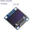 0,96-дюймовый OLED-модуль, последовательный интерфейс I2C IIC, 128x64, драйвер SSD1306 для Arduino 51, MSP420, STIM32, SCR, Raspberry PI (1 шт. X