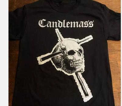 Футболка группы Candlemass Черная Унисекс Все Размеры от S до 5XL Унисекс Футболка