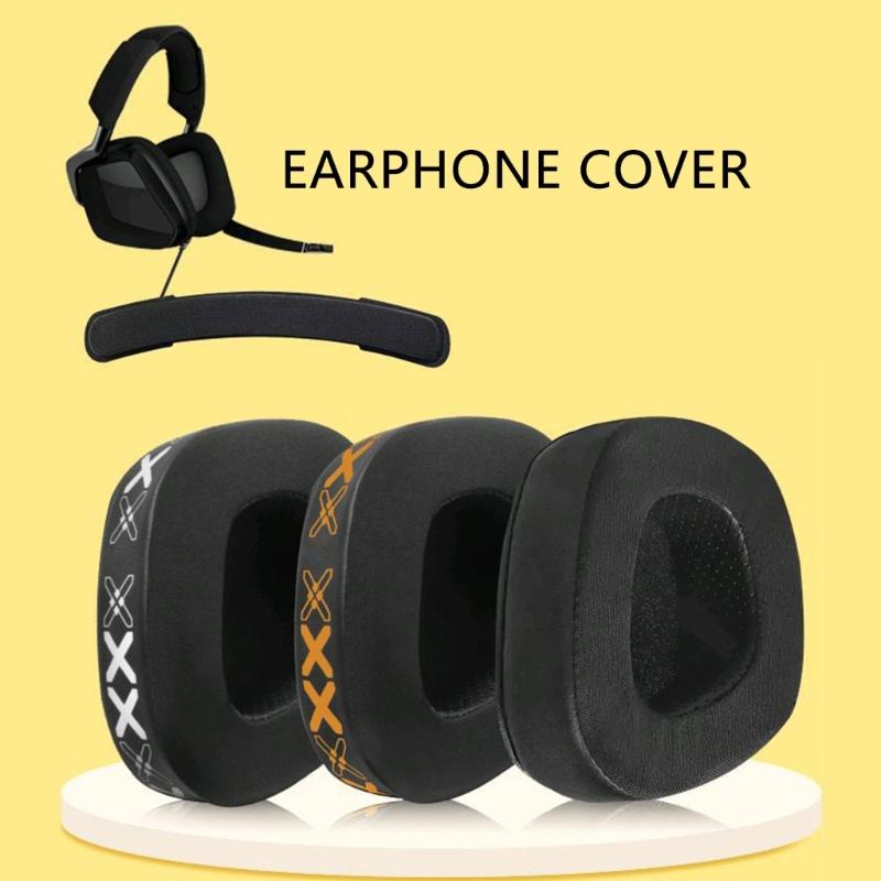 Quality Replacement Ear Pad with Sound Isolating Design for Gaming Headphones Earpads Simple Swaps Out Foam Pad
