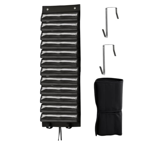 Portable Game Mat Tube Holder | Clear Accessory Bag with Slots for Play Areas, Walls, Bedroom Doors, Family Gatherings, and Birthday Parties