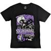 Nightmare Before Christmas Хлопковая футболка унисекс для взрослых «Добро пожаловать в город Хэллоуин»