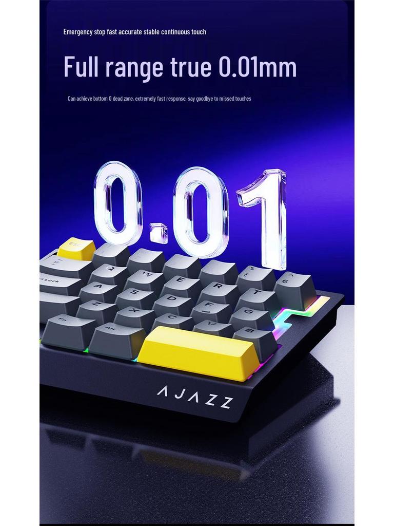 Игровая клавиатура Ajazz AK029 для одной руки, магнитные переключатели Rice, Hi-Fi, 29 клавиш, RGB, настраиваемая, с возможностью горячей замены