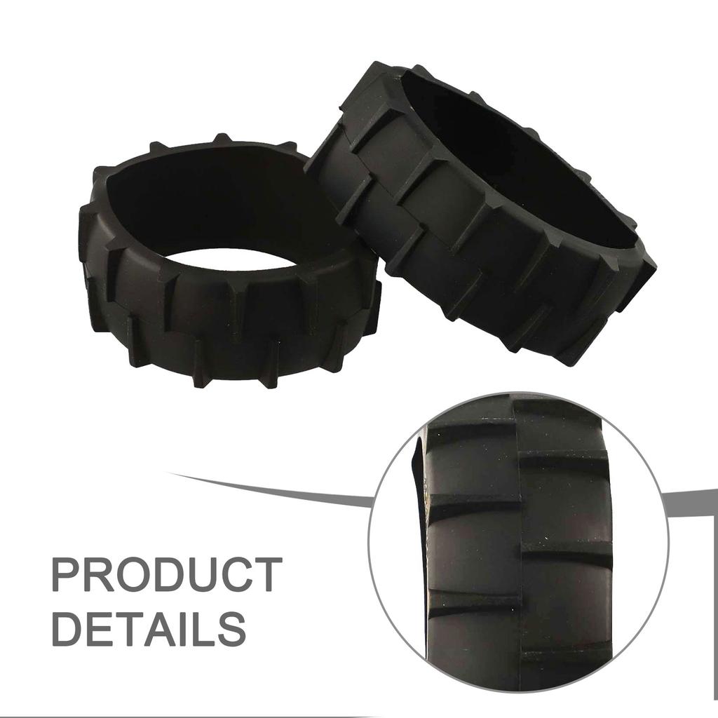 1/2/4 шт. Робот-газонокосилка Резиновый анти-шкив Подходит для Dreame A1 Роботизированная газонокосилка Переднее колесо Аксессуары для газонокосилки