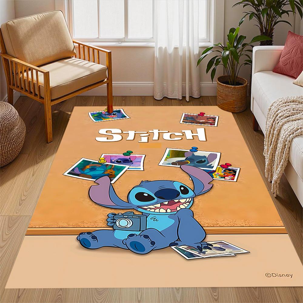 Lilo & Stitch Paradise Carpet Design for Hallway Game Room Playrooms Dormitory Anti-slip Rug Office home decor Perfect Birthday/Christmas Gift Idea