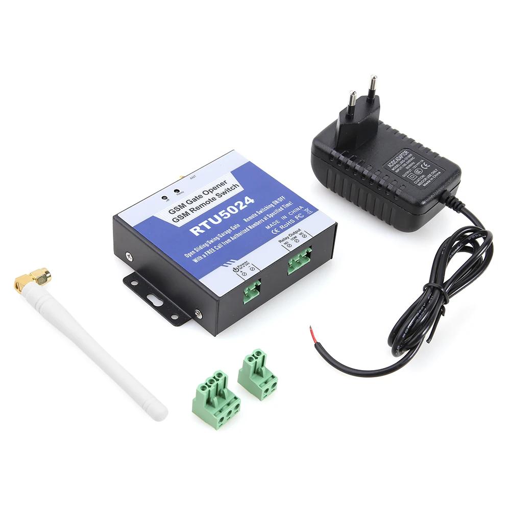 RTU5024 Access Control Kits Programmable Wireless Door Access Opener 850/900/1800/1900MHz 4G/2G US/EU Plug Home Security Device