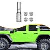 4 Pieces 1/30 Wheel Nuts RC Car Accessories Easy Installation for Crawler Nut Tool