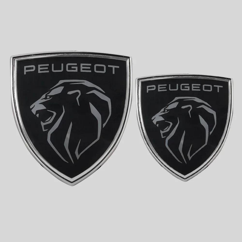 Автомобильная наклейка 2025 Горячий автомобиль Оригинальная эмблема на капот Декаль Аксессуары для Peugeot 308 408 508 RCZ 205 208 3008 2008 108 206 207