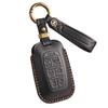 Genuine Leather Retro Key Cover for Chrysler 300C - Handmade Protective Shell with Buckle