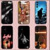 Жесткий чехол-психофон Don T-Toliver для Samsung S25, S24, S21, S22, S23, S30, Ultra, S20, Plus, Fe, Lite, Note, 10, 9, 5G Черный