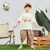 Snoopy Kids' Summer Breathable T-Shirt & Shorts Set