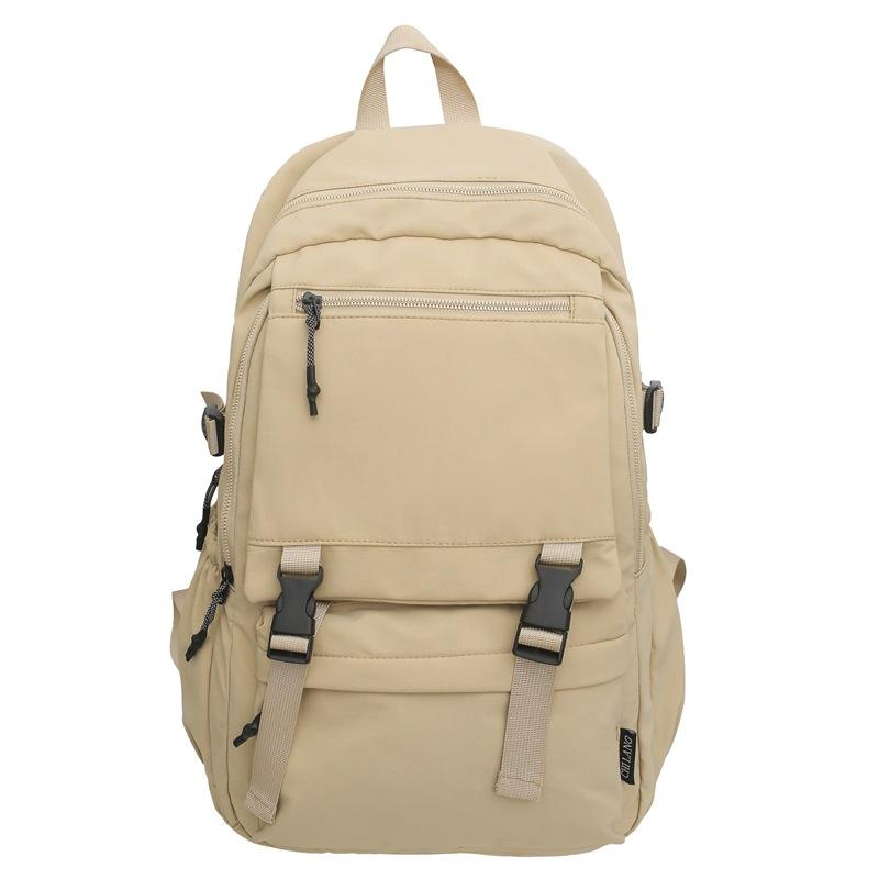 Мужской однотонный рюкзак для женщин, большой емкости, дорожный рюкзак, школьный рюкзак для школьников