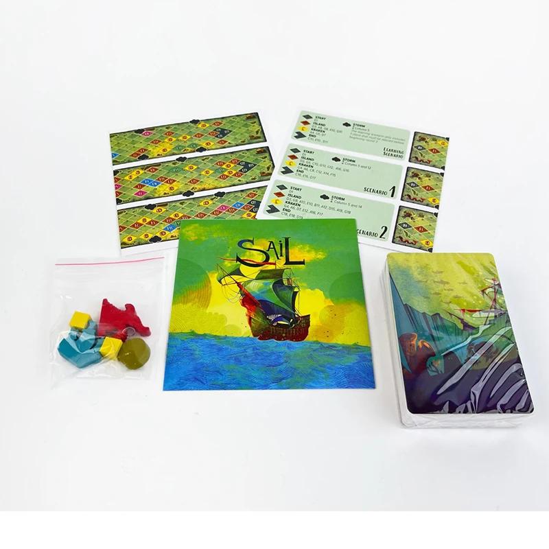 SAIL Настольная игра Английская версия Карты Кооператив для двух игроков Игры для вечеринки