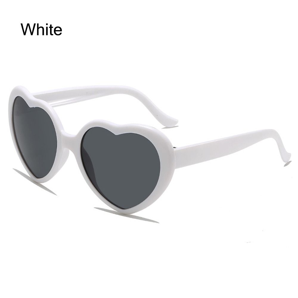 UV400 Protection Heart-Shaped Sunglasses Cosplay Beach Shades Cute Women's Accessories for Women