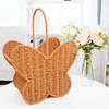 Decorative Butterfly Shaped Basket with Handle Plastic Construction Storage Container For Living Room Bedroom