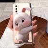 Jelly Casing For VIVO Y70S / IQOO U1 Fundas Capa Clear Silicone Soft TPU Back Cover Cute Cat Rabbit Heart Protective Case Coque
