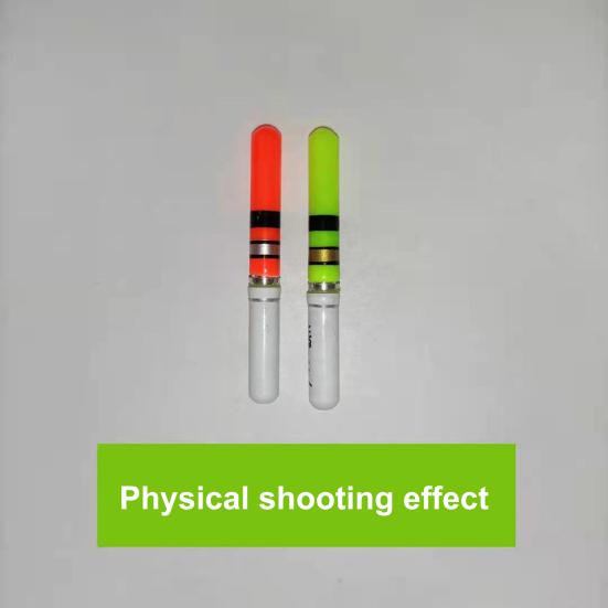 Электронный рыболовный поплавок Свет Стабильный пластик Высокая прочность Рыболовный светящийся стик для рыбалки