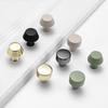 High-end Colorful Single-hole Mini Small  Aluminum Alloy Handle Cabinet Drawers Knob Furniture Wardrobe Bedside Table Pull