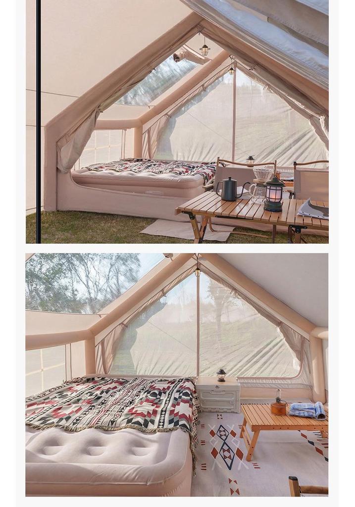 Shan Yue 2-in-1 Automatic Inflatable Camping Tent and Awning Set