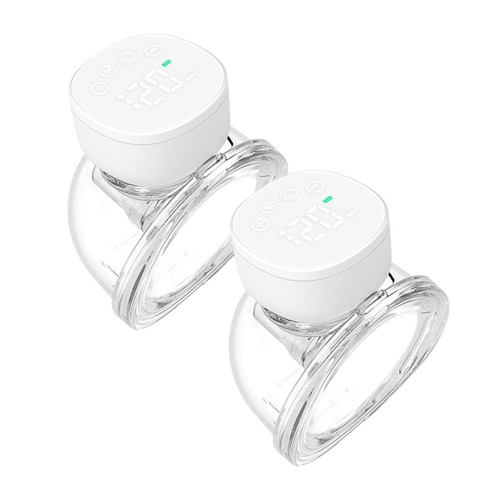 Носимая грудь Pum Hands Free Электрический молокоотсос Бесшумный невидимый молокоотсос 3 режима 9 уровней всасывания Емкость 180 мл