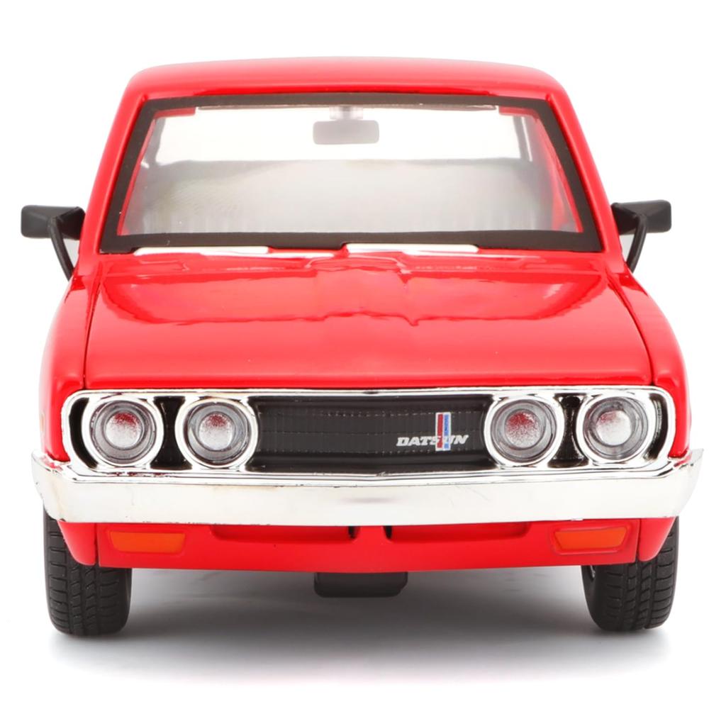 Maisto Scale Diecast Model Car of the Datsun 620 Pickup Finished Model 1/24 (Red) - (Product Code 31522)